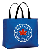 Canadian Born & Raised Leaf Tote Bag