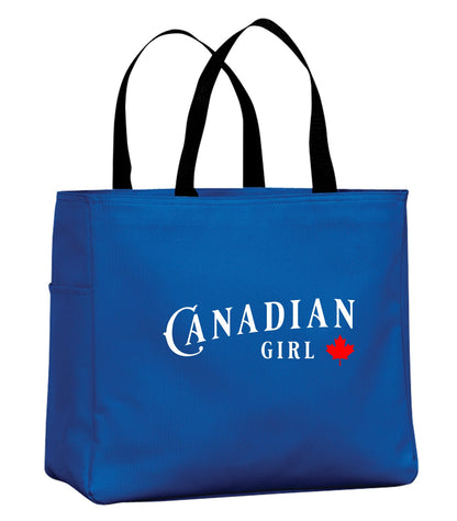 Canadian Girl Tote Bag