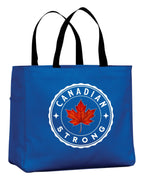 Canadian Strong Leaf Tote Bag