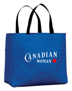 Canadian Woman Tote Bag
