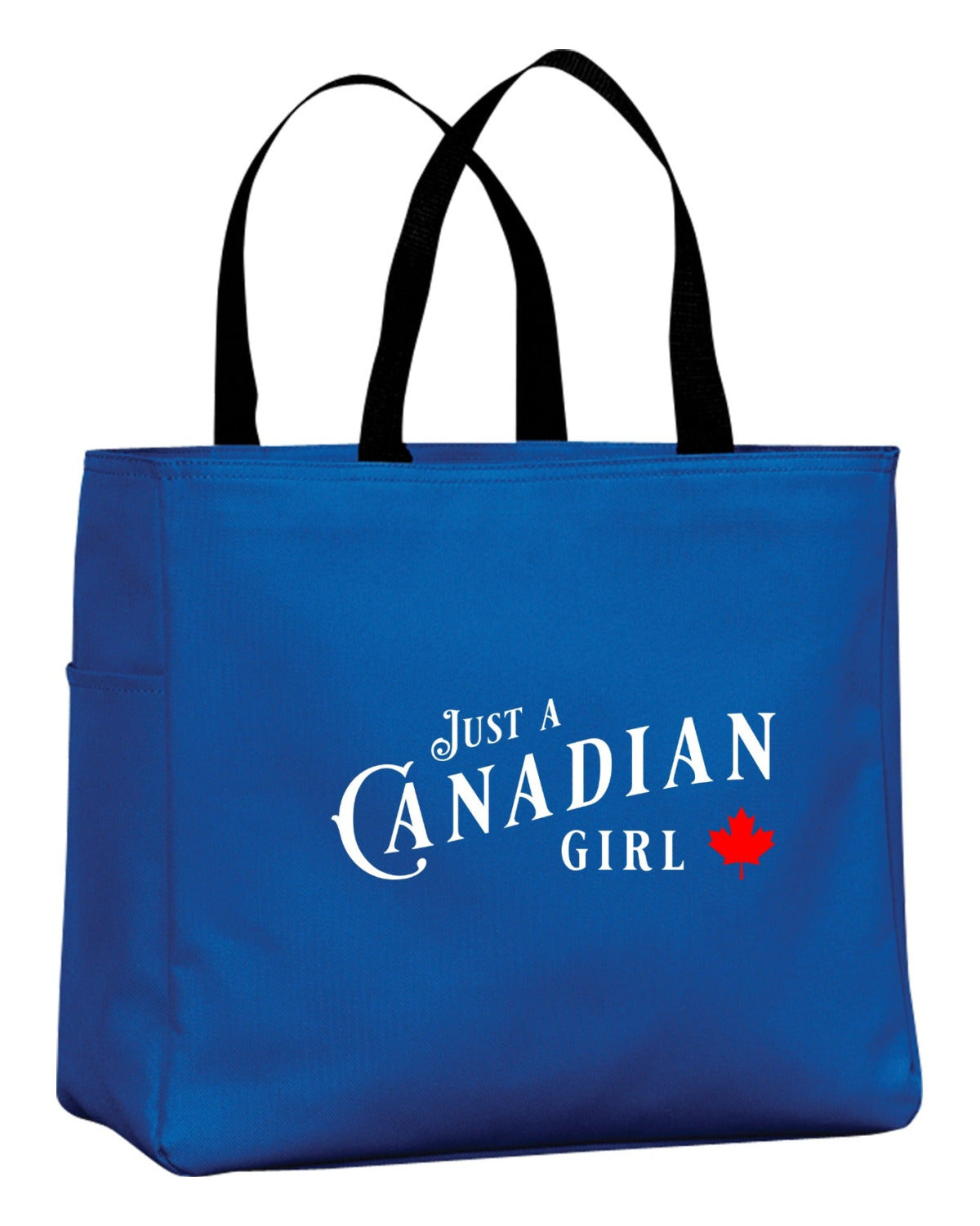 Just A Canadian Girl Leaf Tote Bag