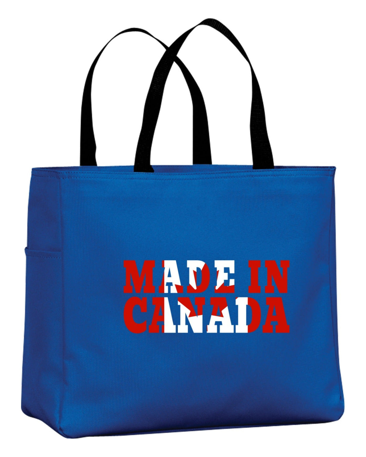 Made In Canada Flag Background Tote Bag