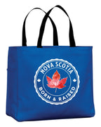 Nova Scotia Born & Raised Tote Bag