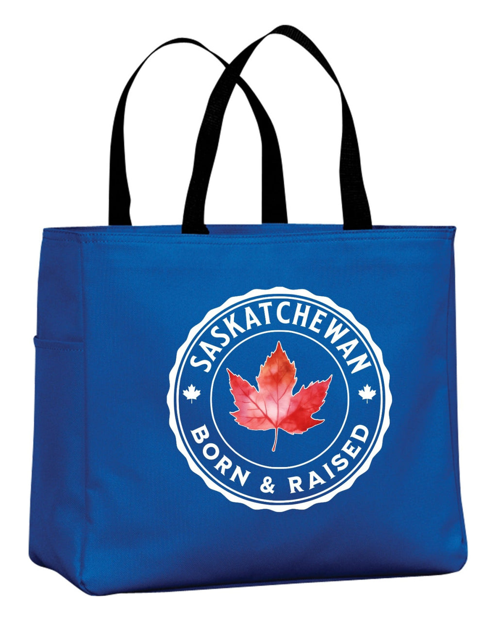 Saskatchewan Born & Raised Tote Bag