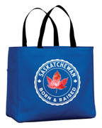 Saskatchewan Born & Raised Tote Bag
