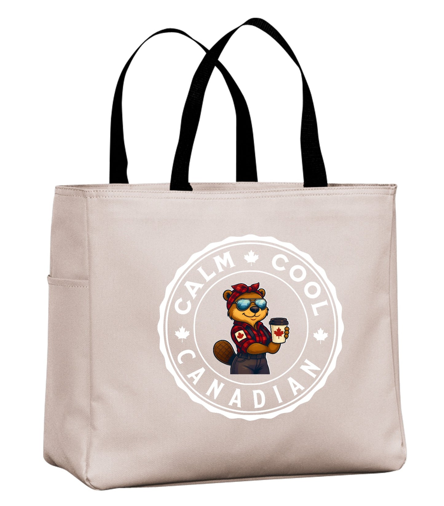 Calm Cool Canadian Rosie Tote Bag