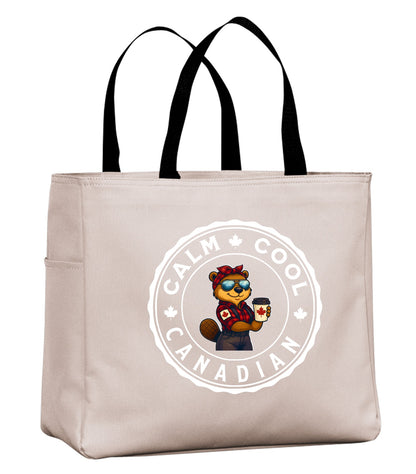 Calm Cool Canadian Rosie Tote Bag