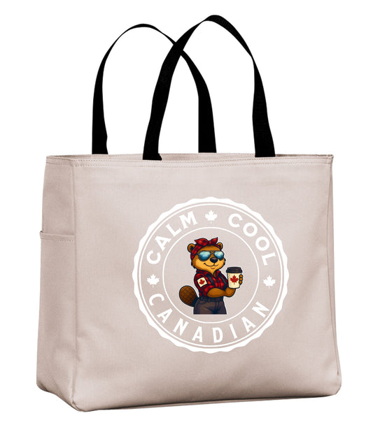 Calm Cool Canadian Rosie Tote Bag