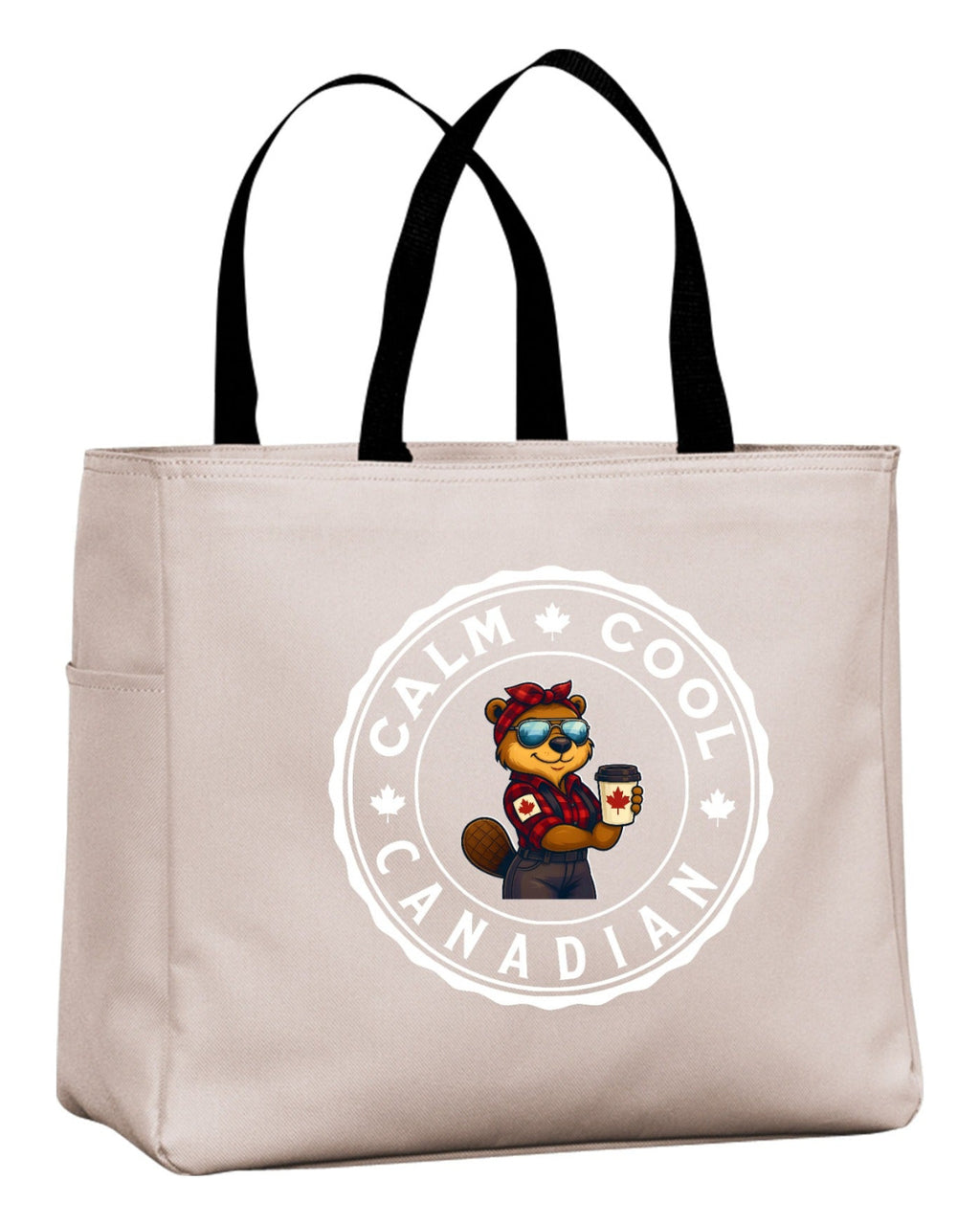 Calm Cool Canadian Rosie Tote Bag