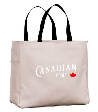 Canadian Girl Tote Bag