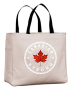 Canadian Strong Leaf Tote Bag