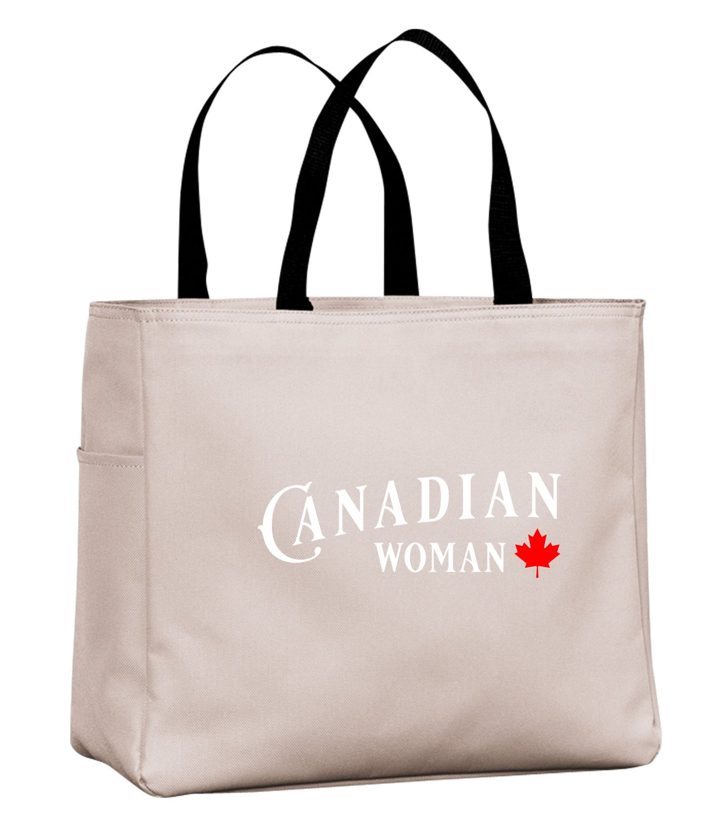 Canadian Woman Tote Bag