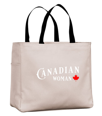Canadian Woman Tote Bag