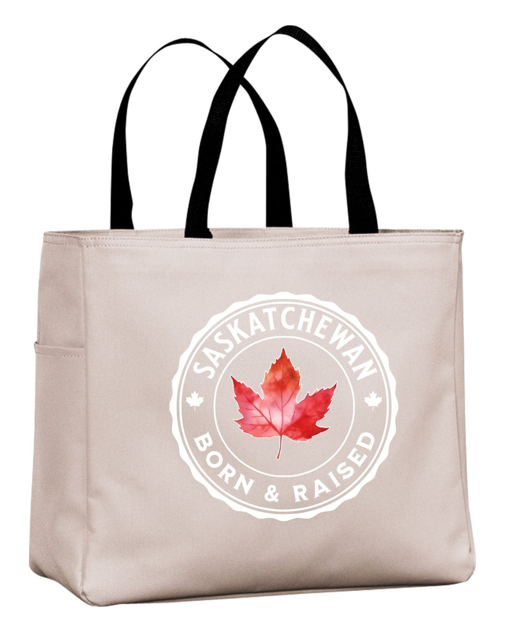Saskatchewan Born & Raised Tote Bag