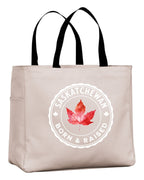 Saskatchewan Born & Raised Tote Bag