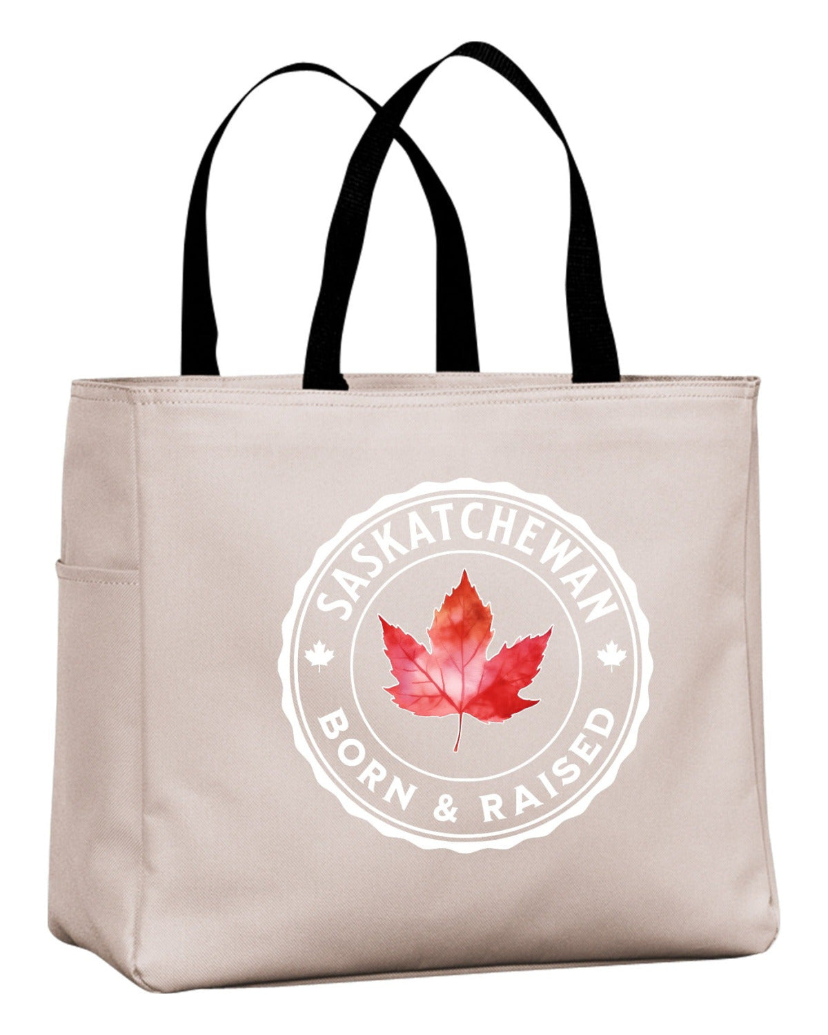 Saskatchewan Born & Raised Tote Bag