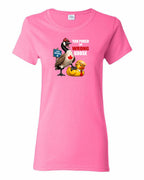 Poked the Wrong Goose Full Front Women's Tee