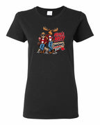 Mean and Nasty New Full Front Women's Tee in Black