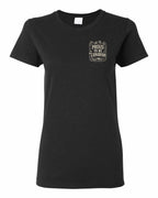 Proud To Be Canadian Folk Left Chest  Women's Tee