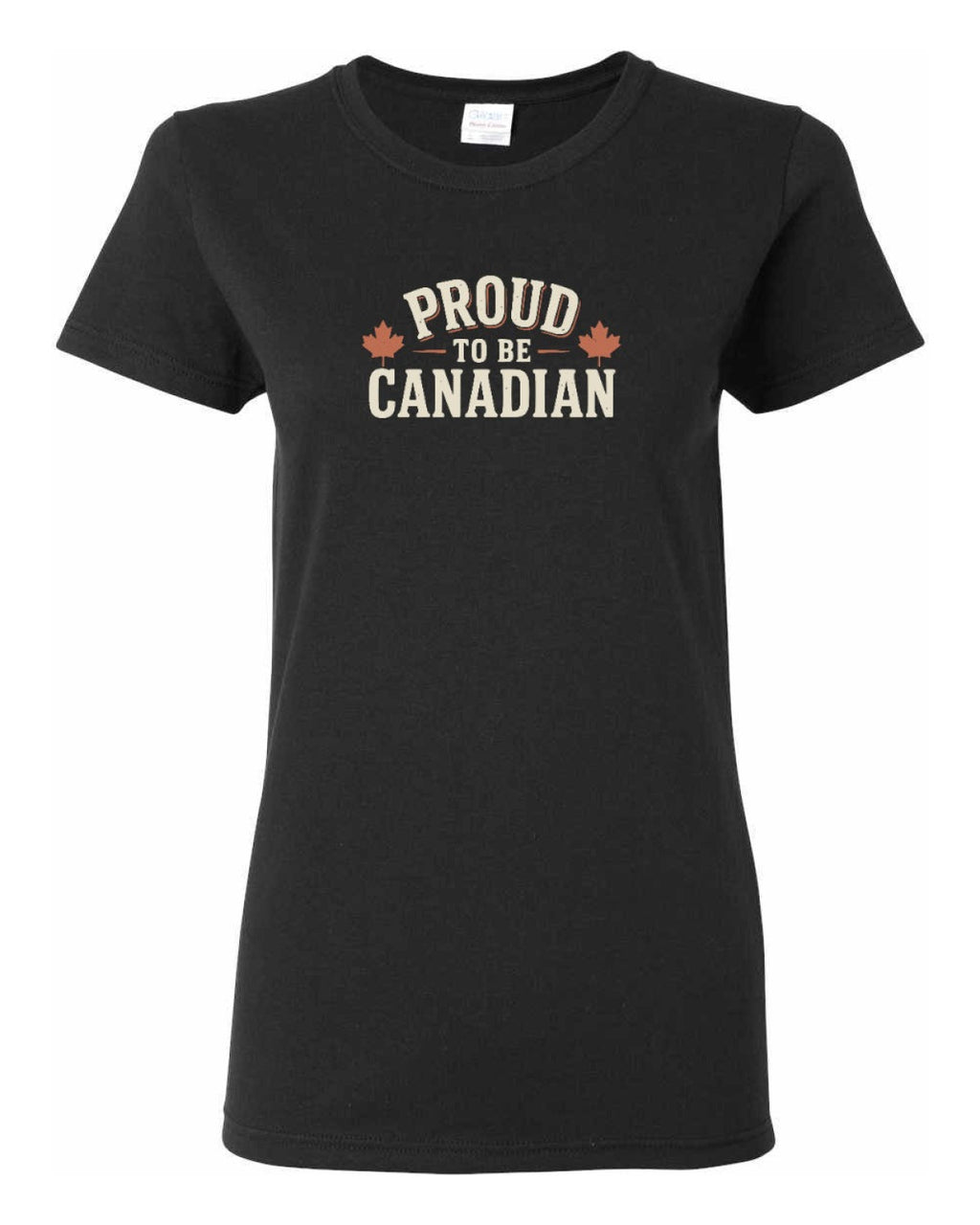 Proud To Be Canadian Sign   Women's Tee