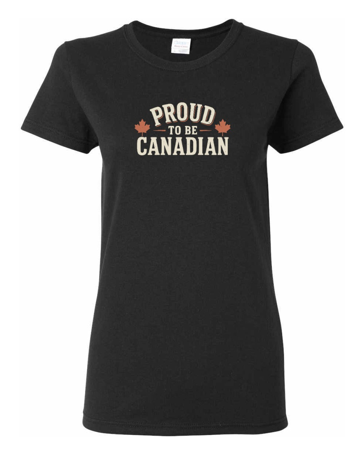 Proud To Be Canadian Sign   Women's Tee