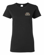 Proud To Be Canadian Sign Left Chest  Women's Tee
