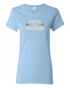 Proud To Be Canadian Sign   Women's Tee