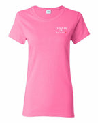 Canadian Girl Forever and Always Left Chest  Women's Tee