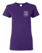 Proud To Be Canadian Folk Left Chest and Back  Women's Tee