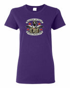 Cobra Chicken Air Force Women's Tee in Purple