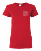 Proud To Be Canadian Folk Left Chest  Women's Tee