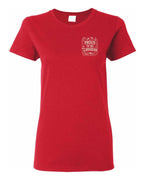 Proud To Be Canadian Folk Left Chest and Back  Women's Tee