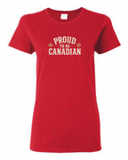 Proud To Be Canadian Sign   Women's Tee