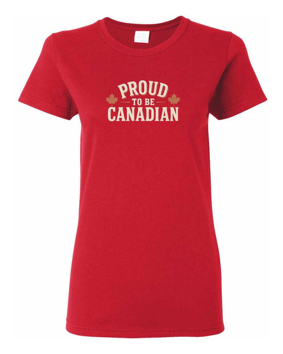 Proud To Be Canadian Sign   Women's Tee