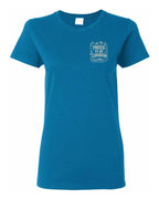 Proud To Be Canadian Folk Left Chest and Back  Women's Tee