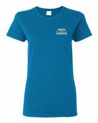 Proud To Be Canadian Sign Left Chest and Back  Women's Tee