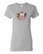 We Tried Nice New Full Front Women's Tee in Sport Grey