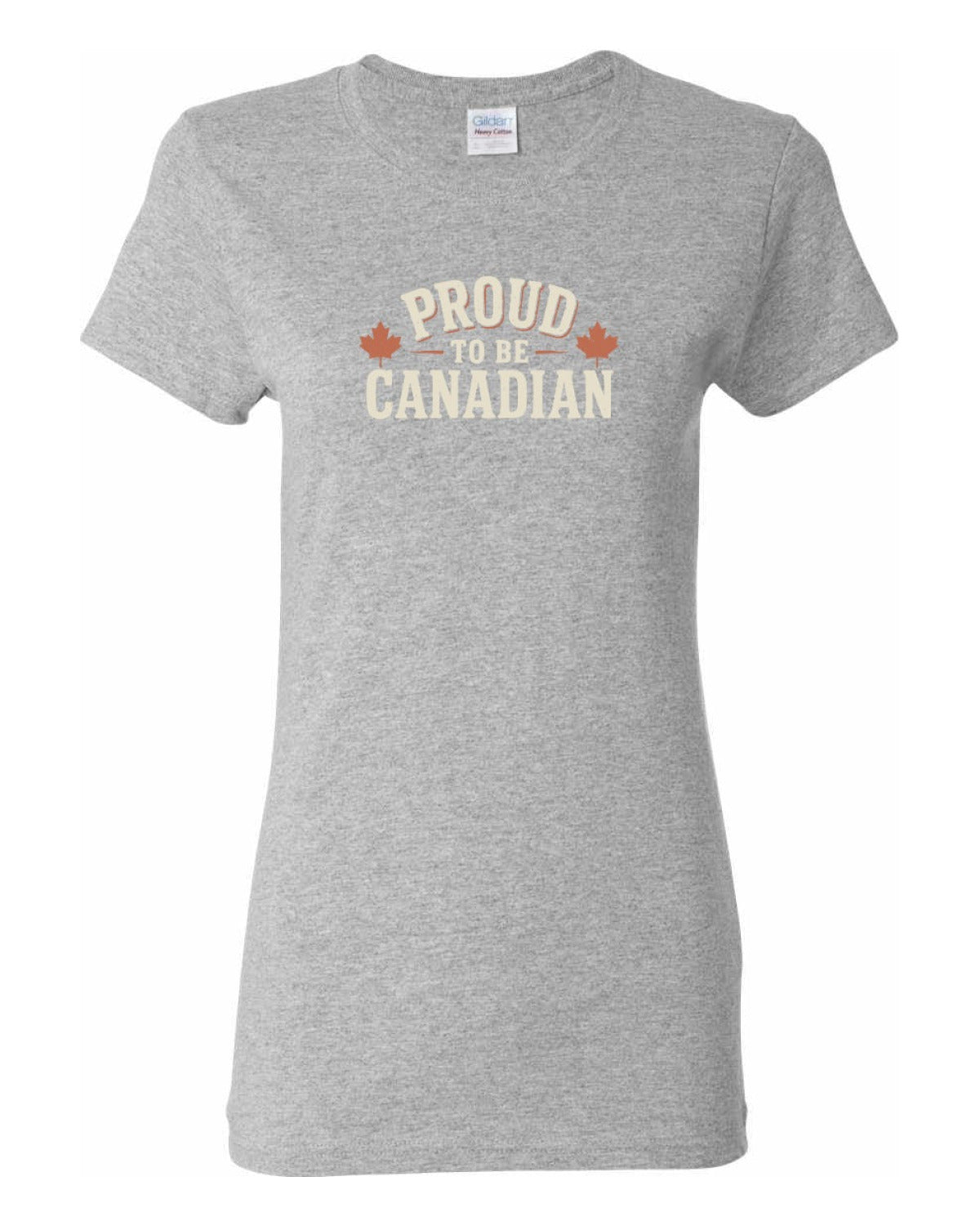 Proud To Be Canadian Sign   Women's Tee